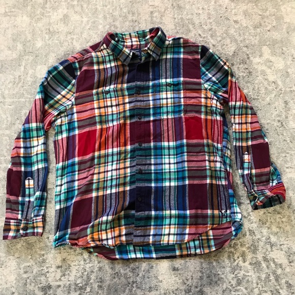 American Eagle Outfitters Other - American Eagle XXL Prep Fit Flannel Shirt